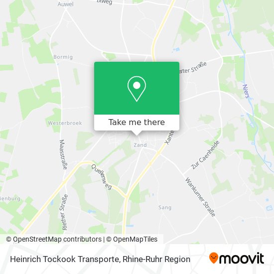 Heinrich Tockook Transporte map