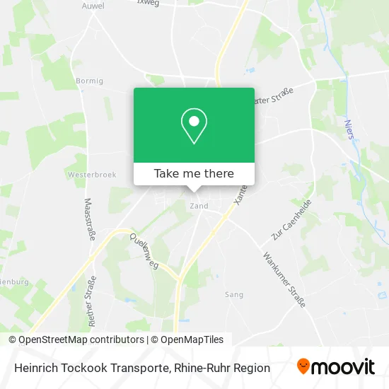 Карта Heinrich Tockook Transporte