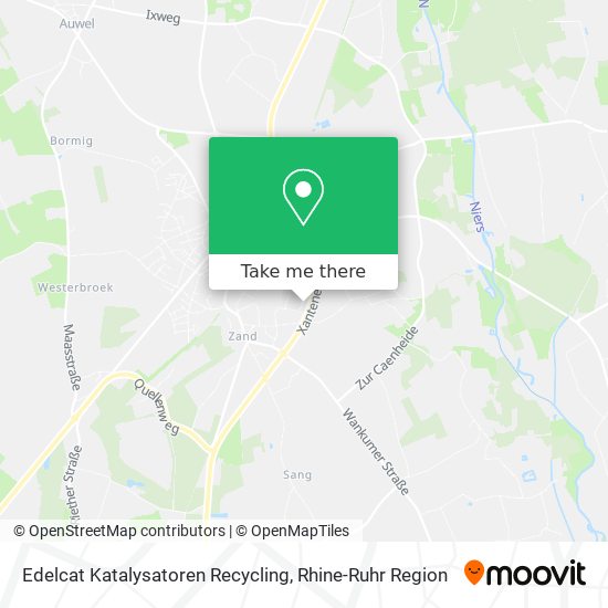 Edelcat Katalysatoren Recycling map