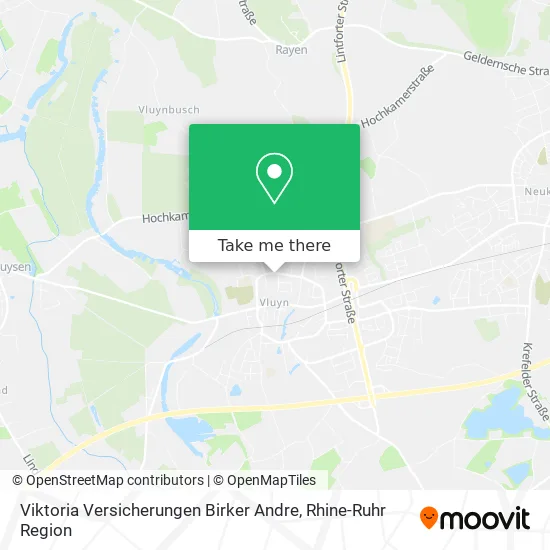 Карта Viktoria Versicherungen Birker Andre