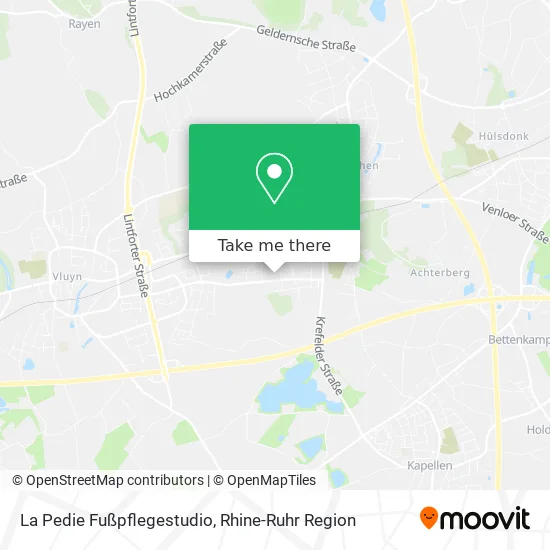 Карта La Pedie Fußpflegestudio