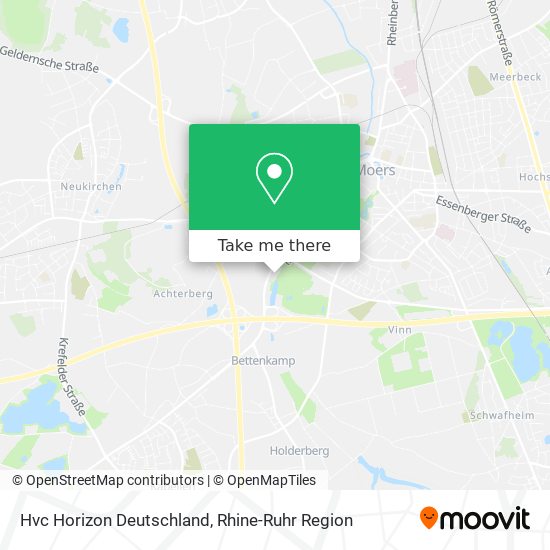 Hvc Horizon Deutschland map