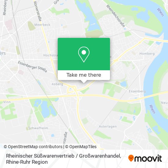 Rheinischer Süßwarenvertrieb / Großwarenhandel map