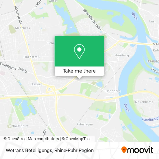 Карта Wetrans Beteiligungs