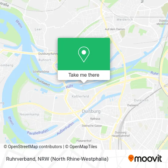 Карта Ruhrverband