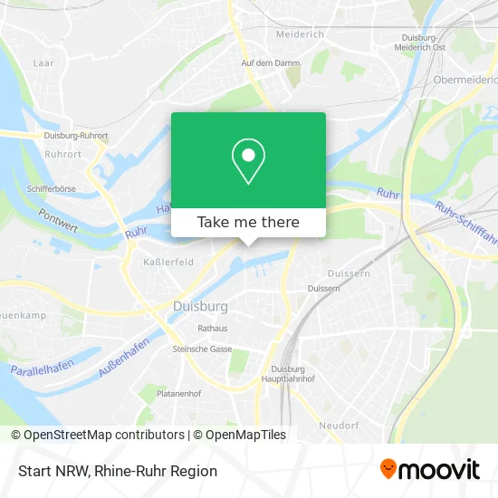 Карта Start NRW