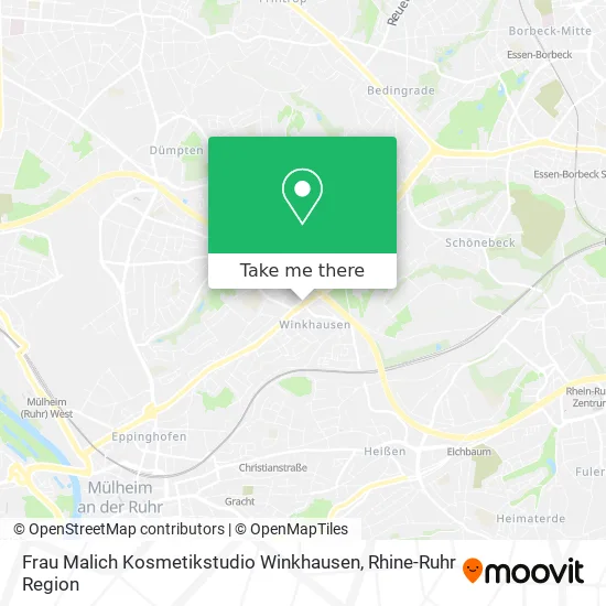 Карта Frau Malich Kosmetikstudio Winkhausen