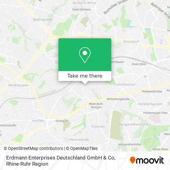 Карта Erdmann Enterprises Deutschland GmbH & Co