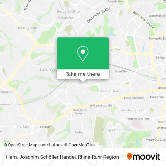 Карта Hans-Joachim Schöller Handel