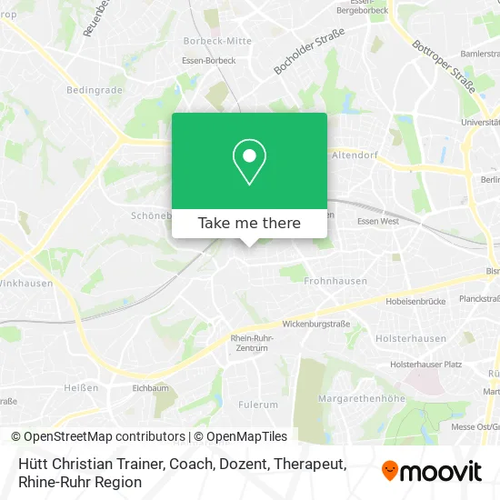 Карта Hütt Christian Trainer, Coach, Dozent, Therapeut