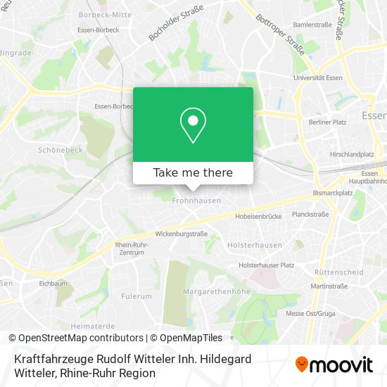 Kraftfahrzeuge Rudolf Witteler Inh. Hildegard Witteler map