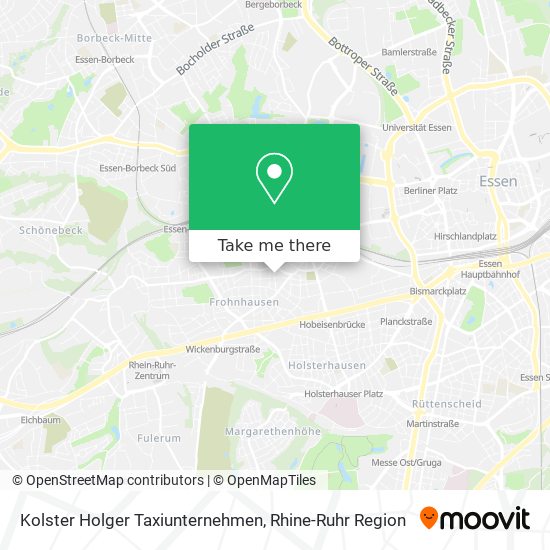 Kolster Holger Taxiunternehmen map