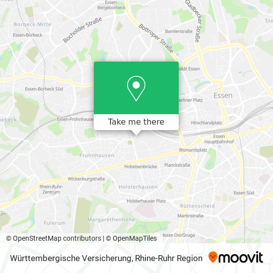 Württembergische Versicherung map