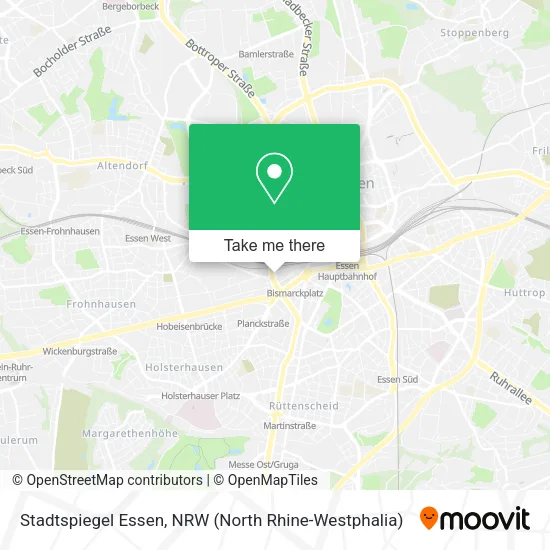 Карта Stadtspiegel Essen
