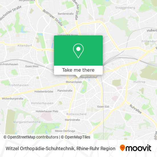 Witzel Orthopädie-Schuhtechnik map
