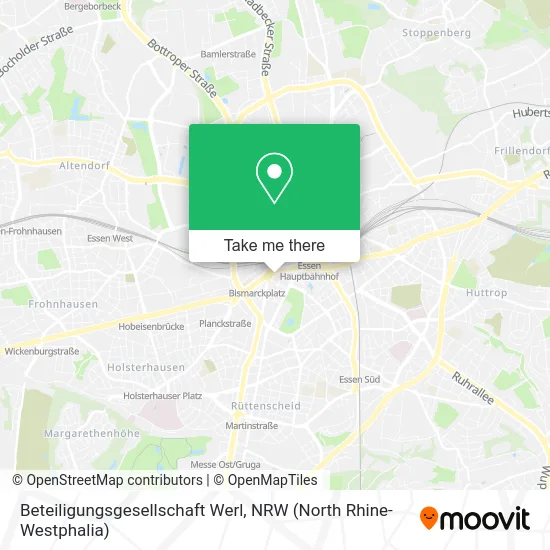 Карта Beteiligungsgesellschaft Werl