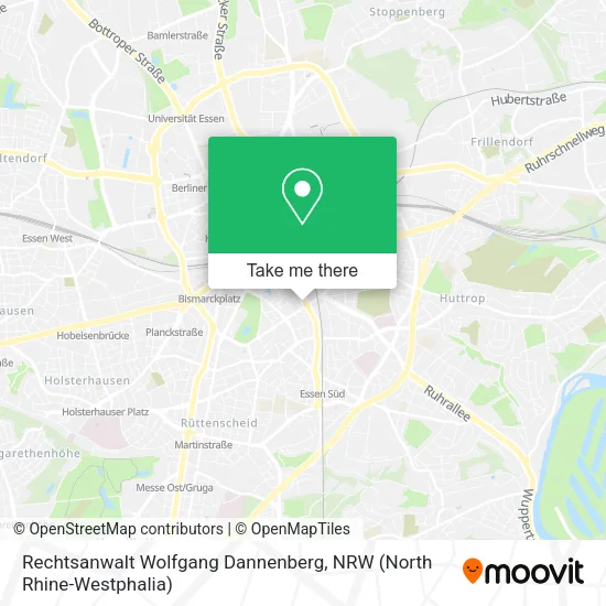 Rechtsanwalt Wolfgang Dannenberg map