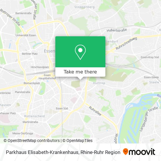 Parkhaus Elisabeth-Krankenhaus map