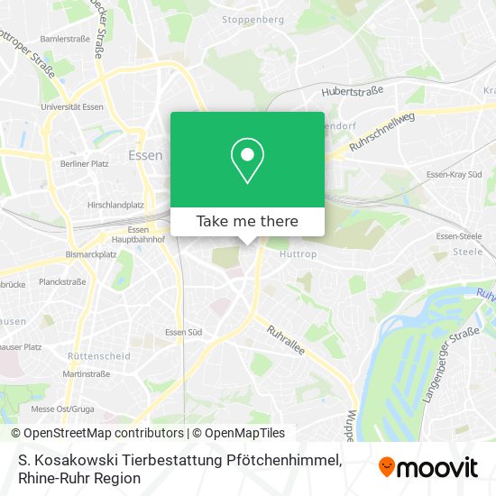 S. Kosakowski Tierbestattung Pfötchenhimmel map