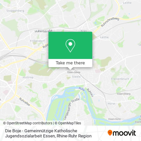 Die Boje - Gemeinnützige Katholische Jugendsozialarbeit Essen map