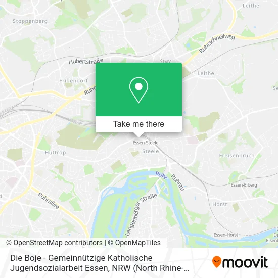 Die Boje - Gemeinnützige Katholische Jugendsozialarbeit Essen map