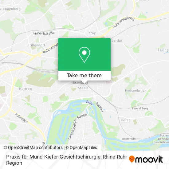 Карта Praxis für Mund-Kiefer-Gesichtschirurgie