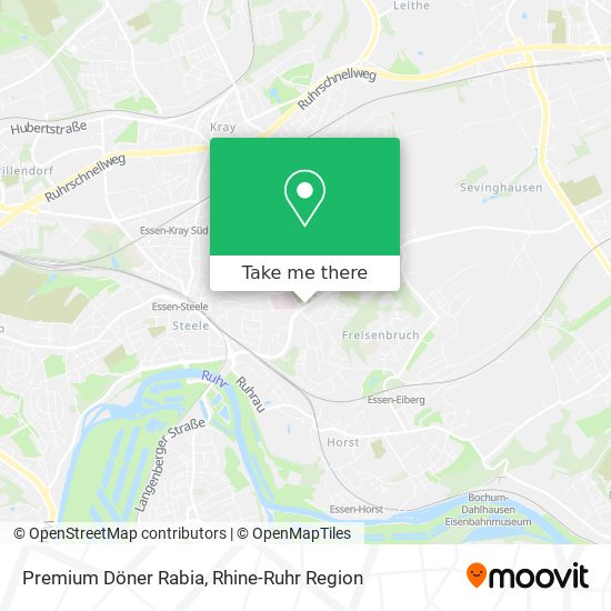 Premium Döner Rabia map