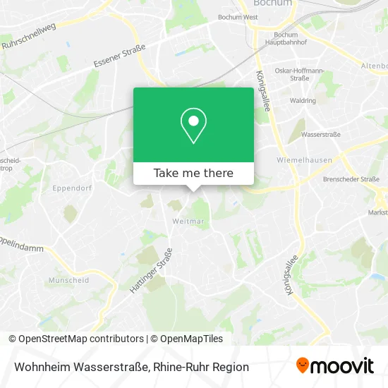 Карта Wohnheim Wasserstraße