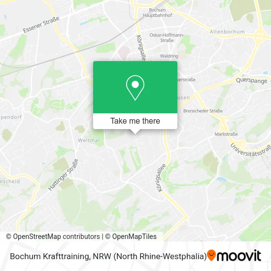 Карта Bochum Krafttraining
