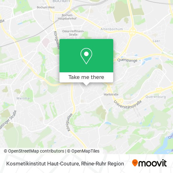 Kosmetikinstitut Haut-Couture map