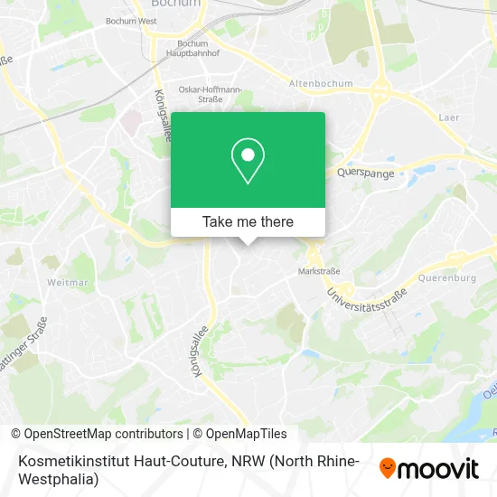 Kosmetikinstitut Haut-Couture map