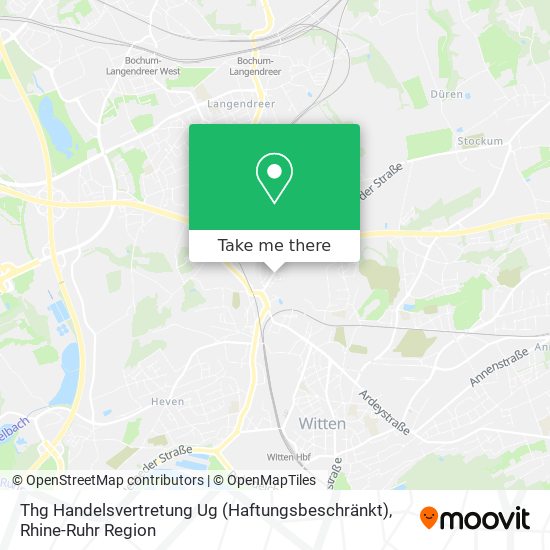 Thg Handelsvertretung Ug (Haftungsbeschränkt) map