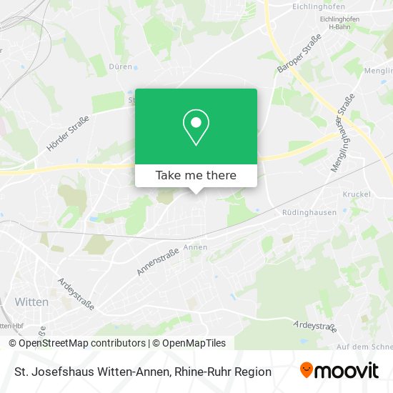 St. Josefshaus Witten-Annen map