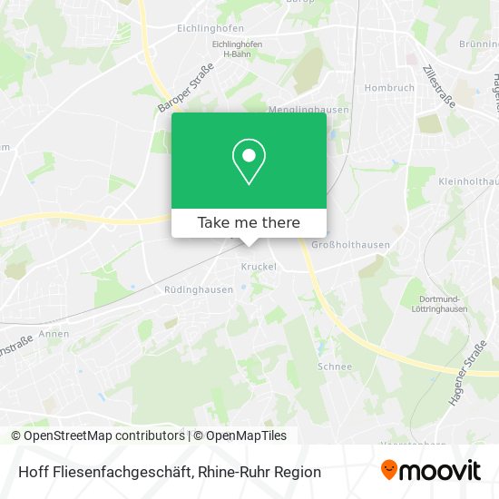 Карта Hoff Fliesenfachgeschäft