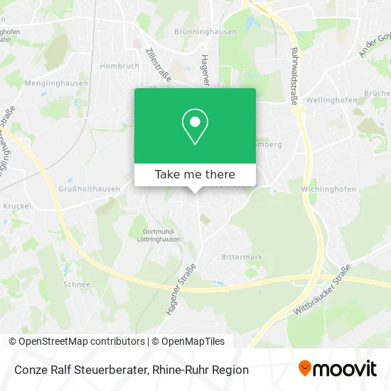 Карта Conze Ralf Steuerberater