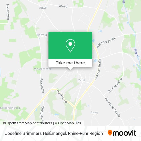 Josefine Brimmers Heißmangel map