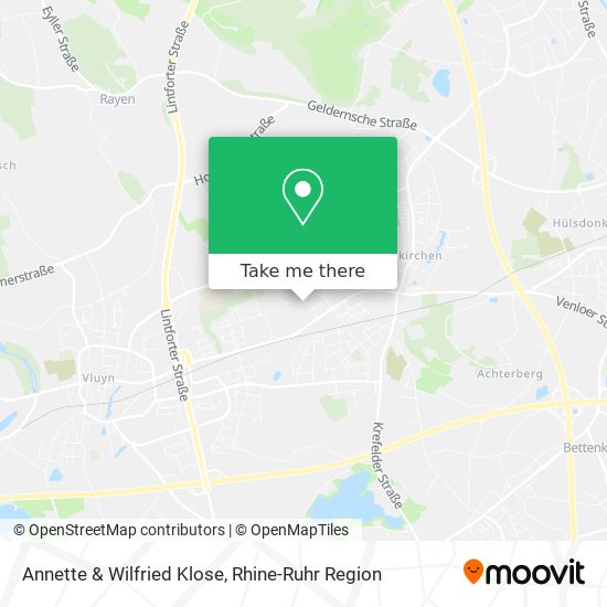 Annette & Wilfried Klose map
