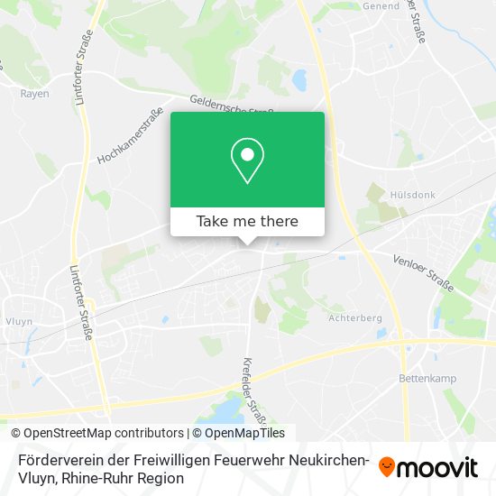 Förderverein der Freiwilligen Feuerwehr Neukirchen-Vluyn map