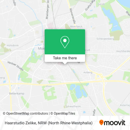 Карта Haarstudio Zelike
