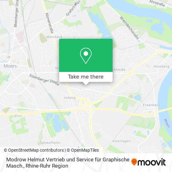Modrow Helmut Vertrieb und Service für Graphische Masch. map