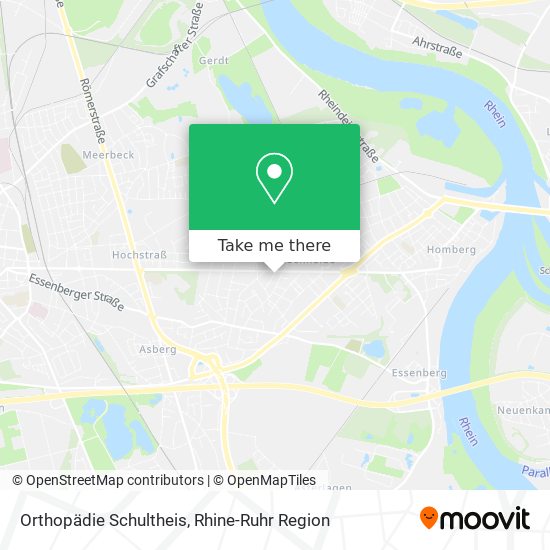 Orthopädie Schultheis map