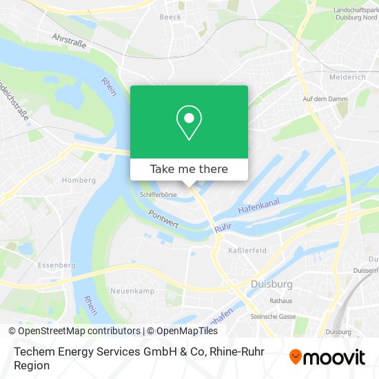 Techem Energy Services GmbH & Co map