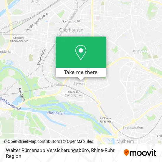Карта Walter Rümenapp Versicherungsbüro