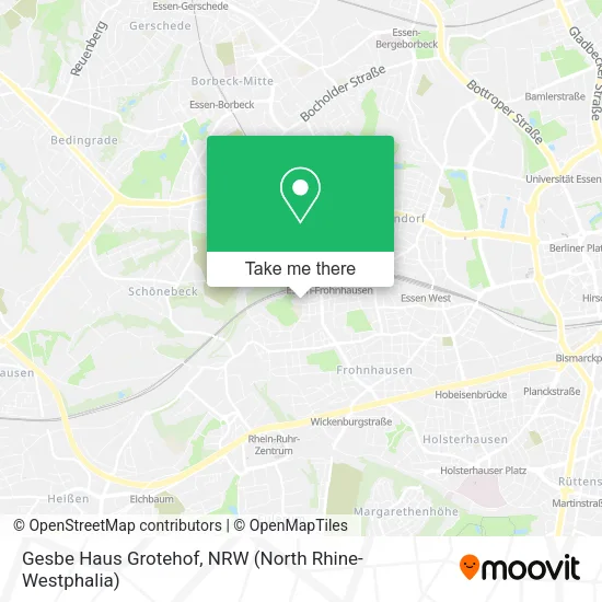 Карта Gesbe Haus Grotehof