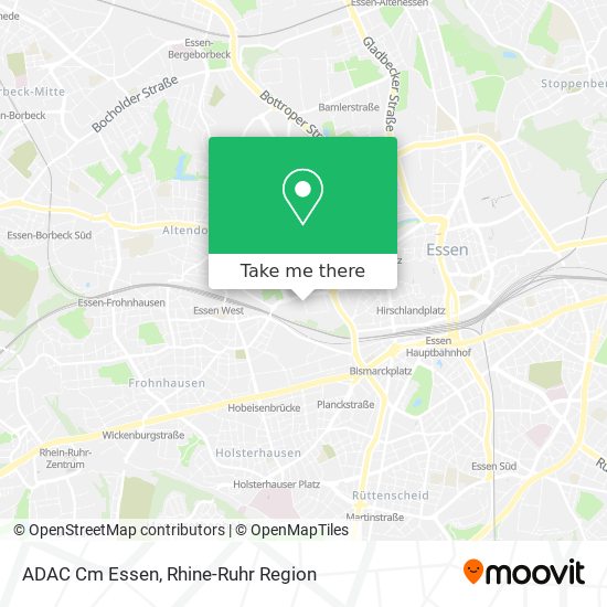 Карта ADAC Cm Essen