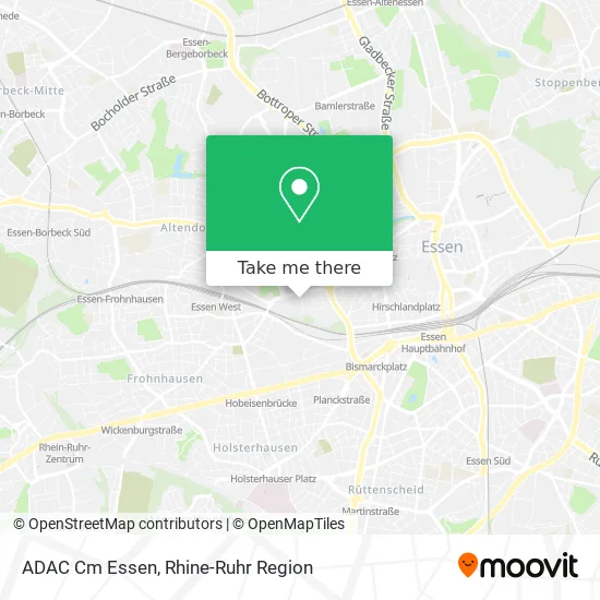 ADAC Cm Essen map