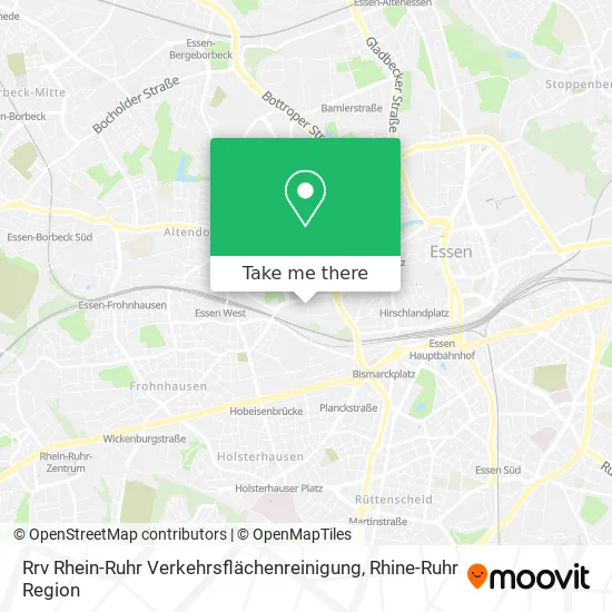 Карта Rrv Rhein-Ruhr Verkehrsflächenreinigung