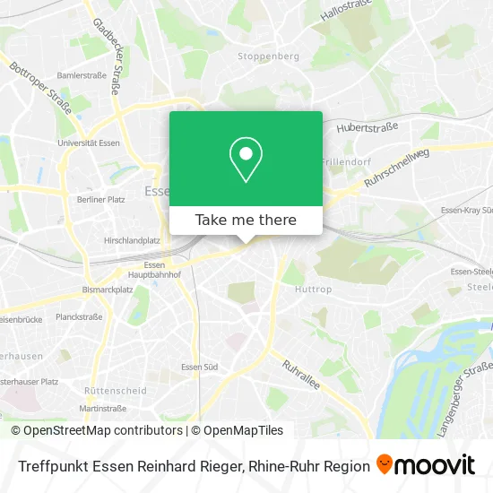 Карта Treffpunkt Essen Reinhard Rieger