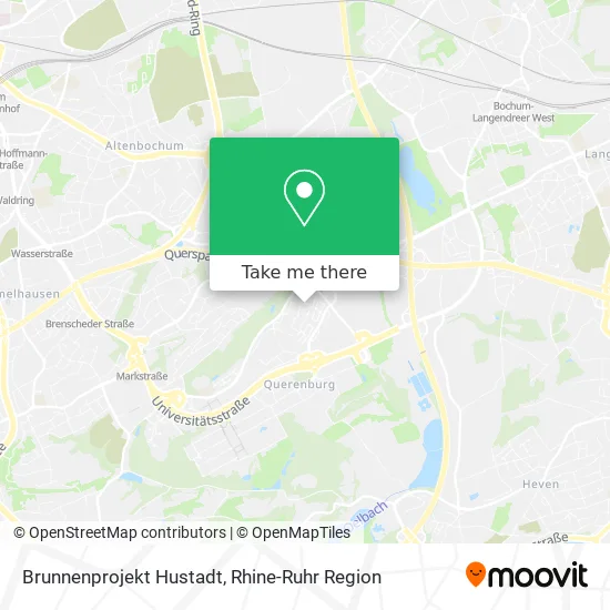Карта Brunnenprojekt Hustadt