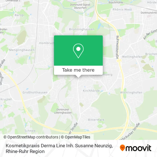 Карта Kosmetikpraxis Derma Line Inh. Susanne Neunzig